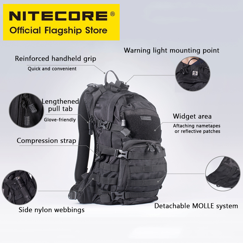 NITECORE BP20 20L Travel Backp – Rucksack Military Style recenzja i cena