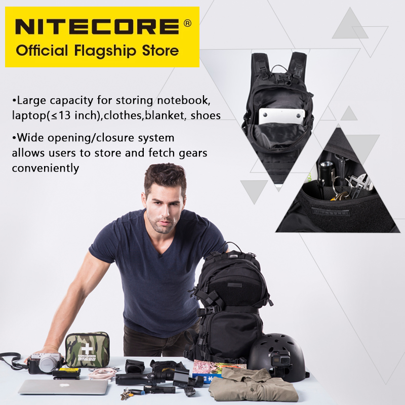 NITECORE BP20 20L Travel Backp – Rucksack Military Style recenzja i cena