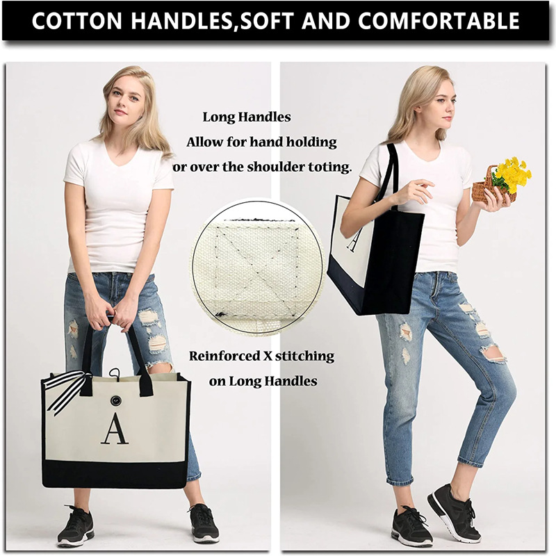 Tote Bag Fashion Canvas Totes  – Canvas Backpack Casual recenzja i cena