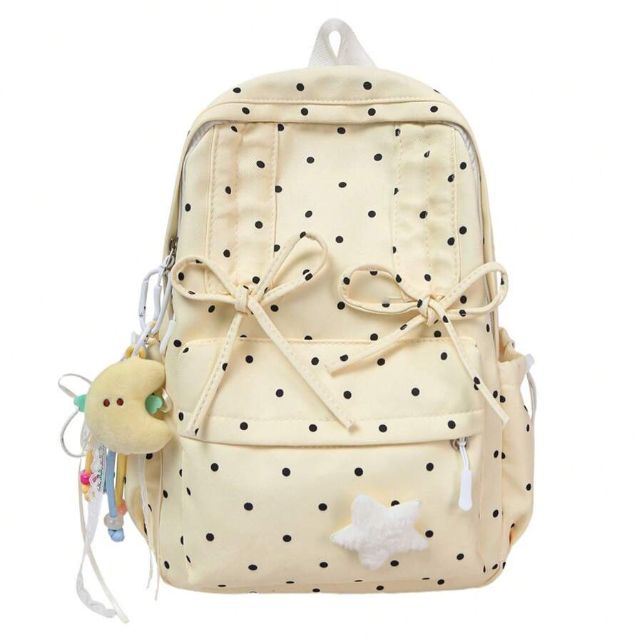 Cute Polka Dot Small Backpack  – Fashion Backpack Women recenzja i cena