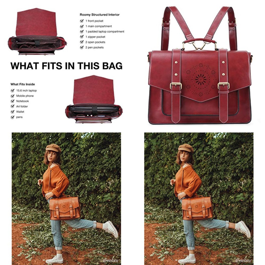 Backpack for Women Briefcase M – Laptop Backpack 15.6 recenzja i cena
