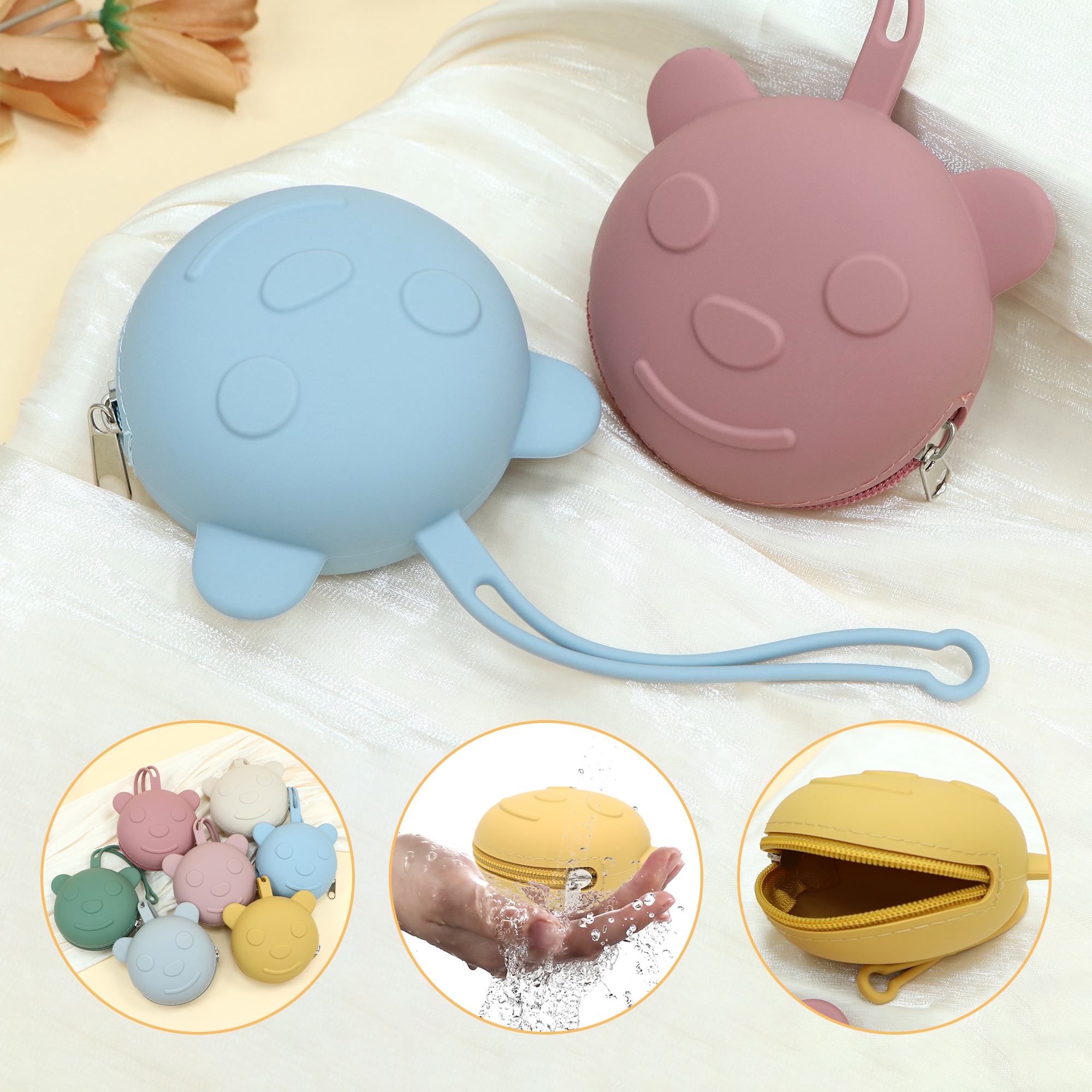 Portable silicone pacifier bag – Backpack Diaper Bag recenzja i cena