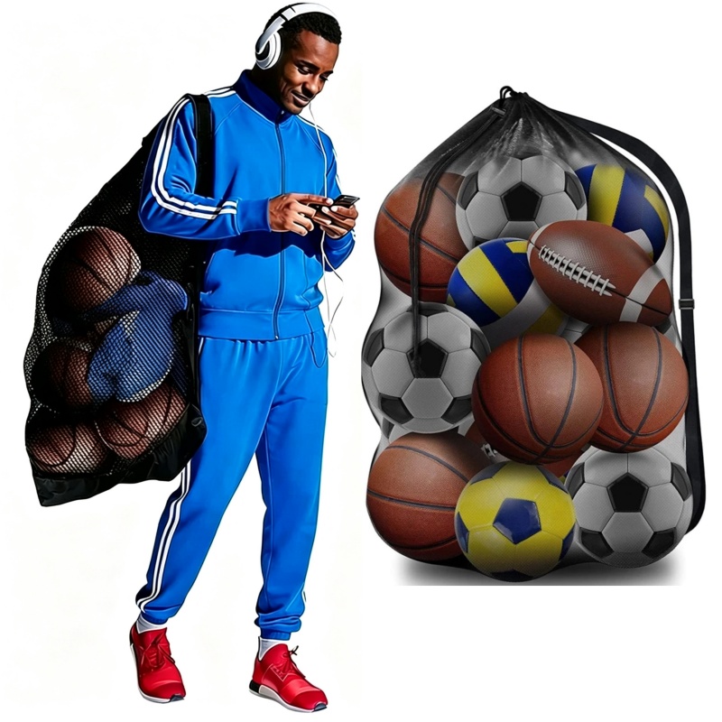 Large Capacity Portable Team T – Drawstring Gym Bag recenzja i cena