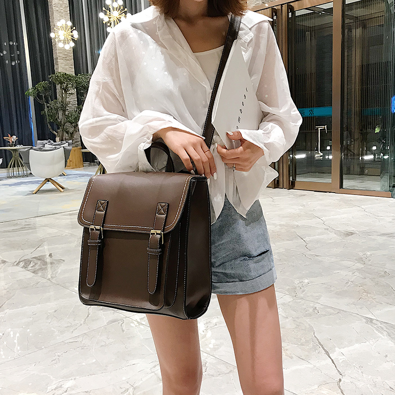 Vintage Backpack Female Pu Lea – Leather Backpack Vintage recenzja i cena