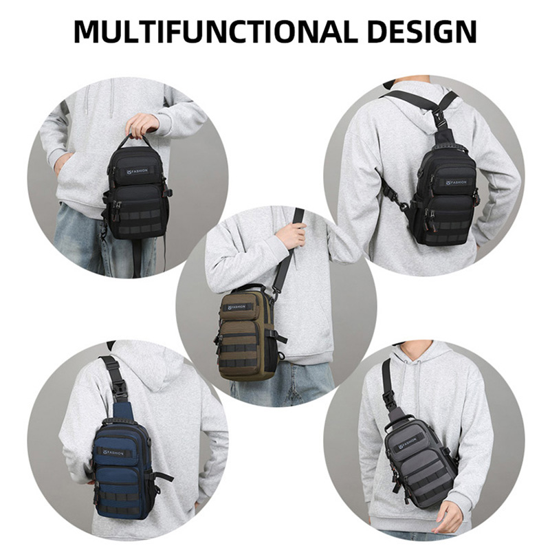 Hiking Chest Bag Travel Multif – Canvas Backpack Casual recenzja i cena