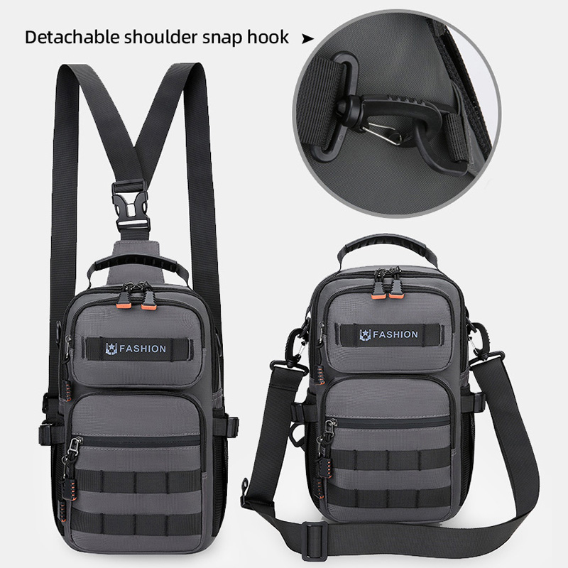 Hiking Chest Bag Travel Multif – Canvas Backpack Casual recenzja i cena