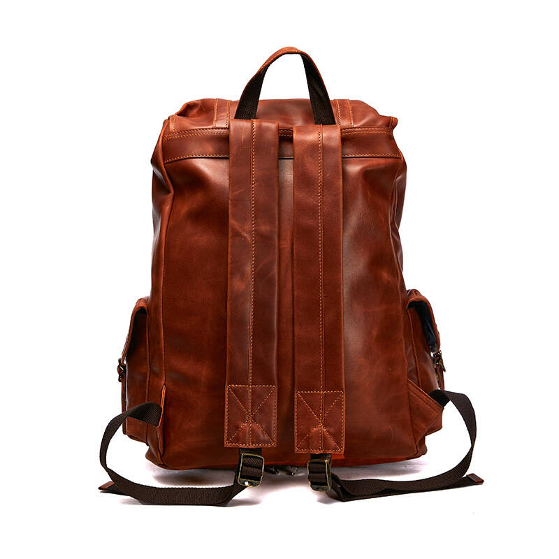 XZAN Men S Bags Fashion Europe – Leather Backpack Vintage recenzja i cena