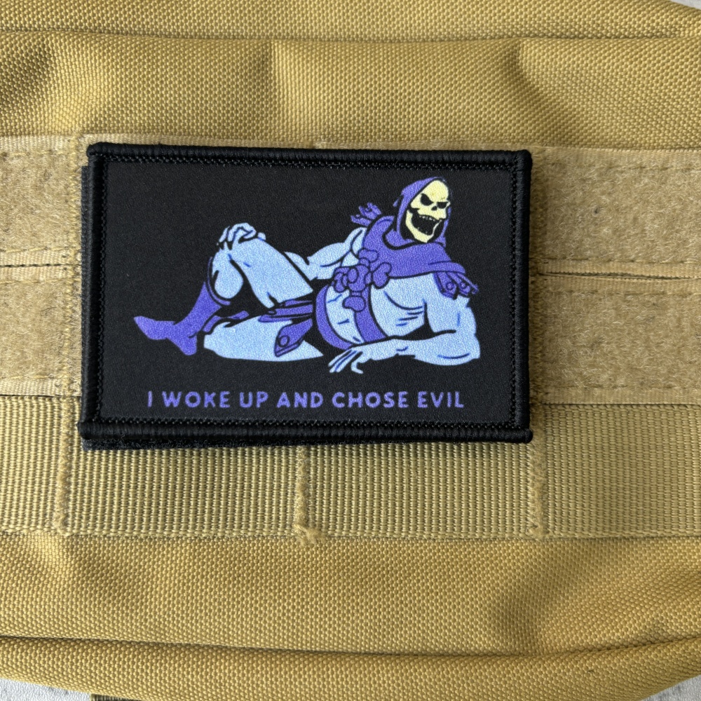 I WOKE UP AND CHOSE EVIL Tacti – Rucksack Military Style recenzja i cena
