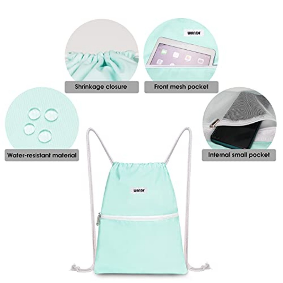 Drawstring Backpack String Bag – Drawstring Gym Bag recenzja i cena