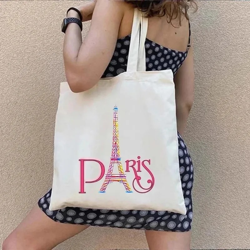 London UK Paris Printing Ladie – Canvas Backpack Casual recenzja i cena