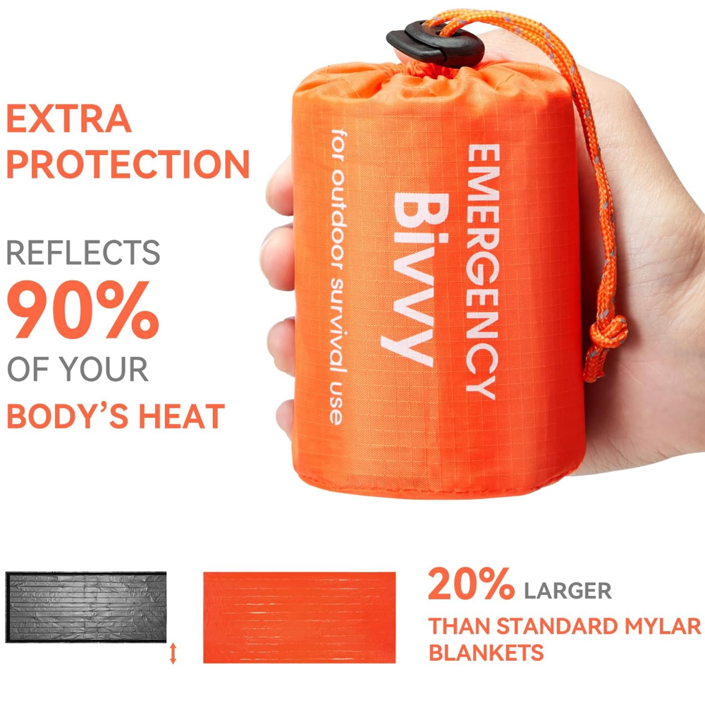 Emergency Sleeping Bag Surviva – Hiking Backpack Waterproof recenzja i cena
