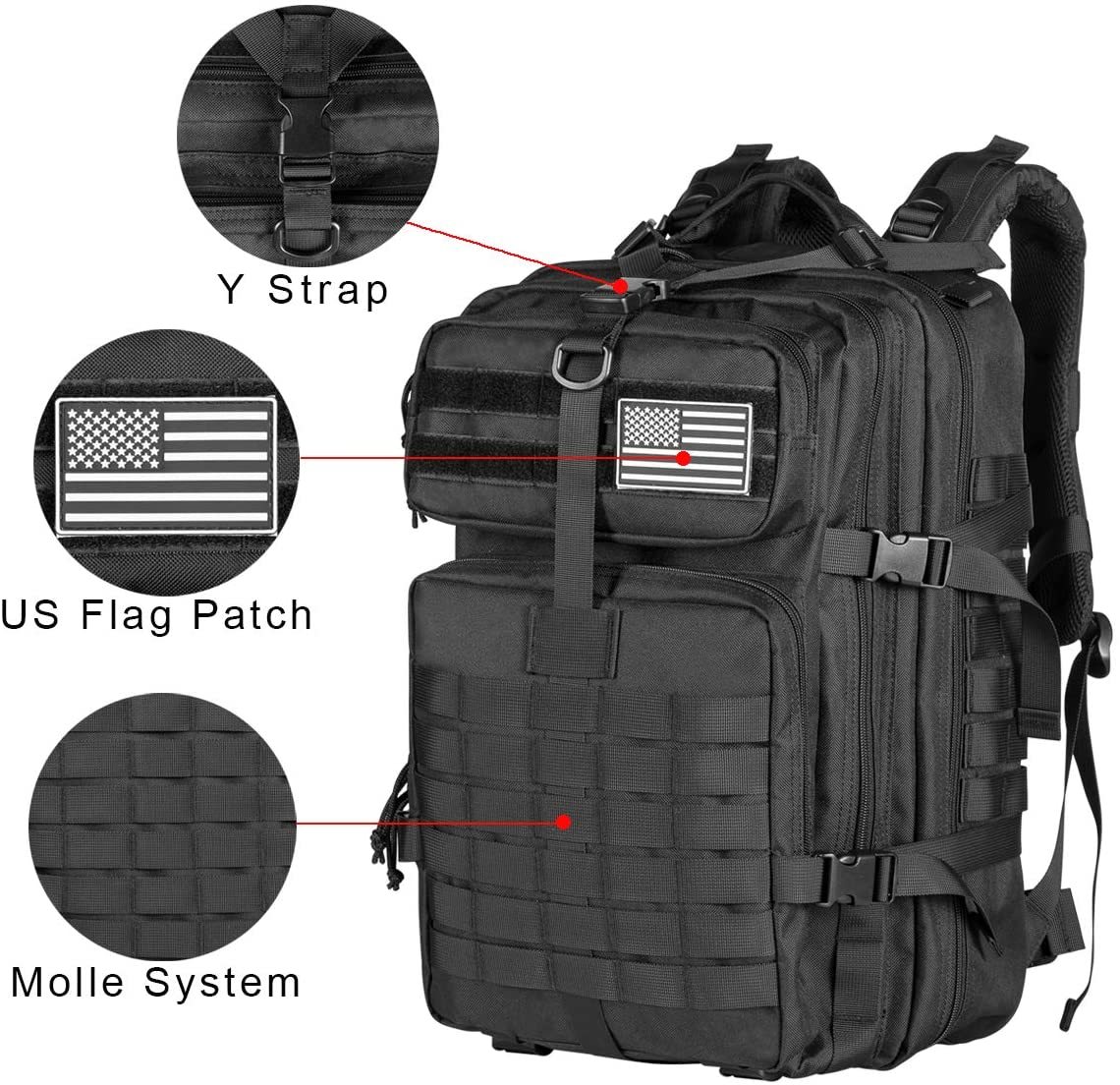 AA 60L Army Military Tactical  – Rucksack Military Style recenzja i cena