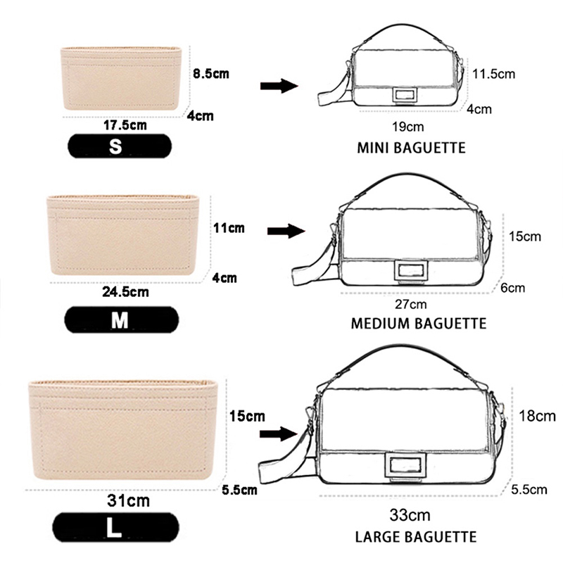 1PC Felt Insert Bag Organizer, – Backpack Insert Organizer recenzja i cena