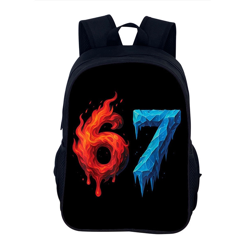 Six Seven 67 Print Lightweight – School Backpack Teen recenzja i cena