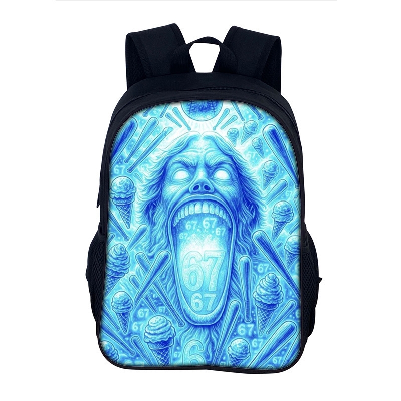 Six Seven 67 Print Lightweight – School Backpack Teen recenzja i cena