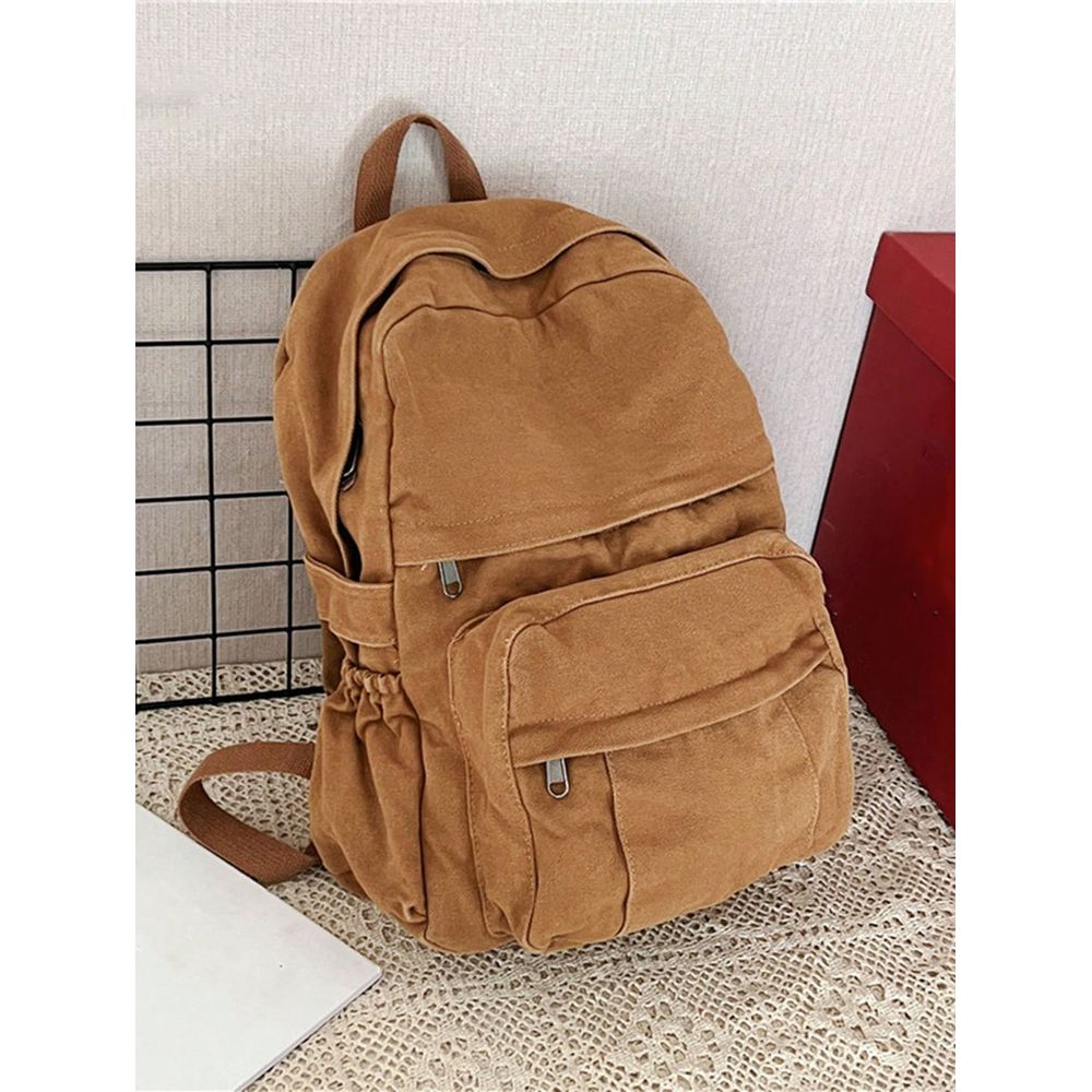 Fashionable Canvas Backpack Fo – Canvas Backpack Casual recenzja i cena