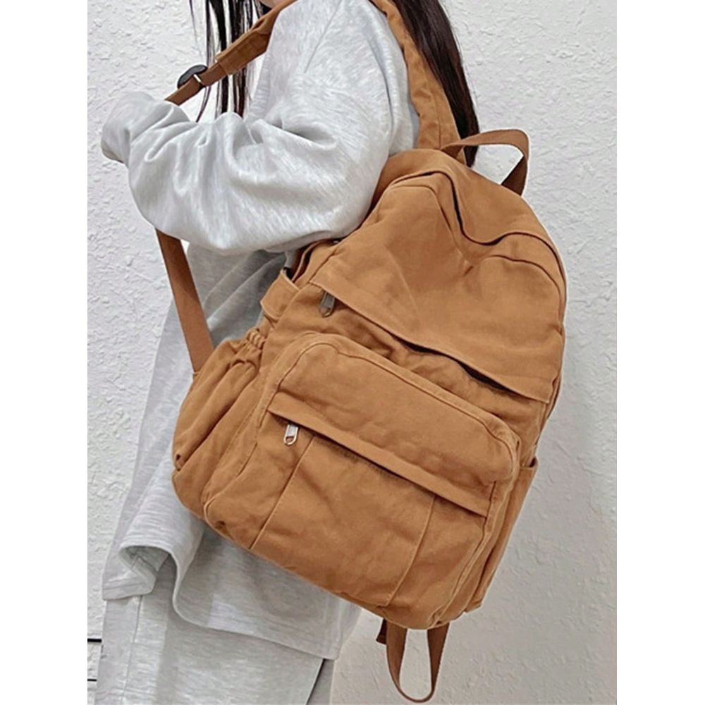 Fashionable Canvas Backpack Fo – Canvas Backpack Casual recenzja i cena