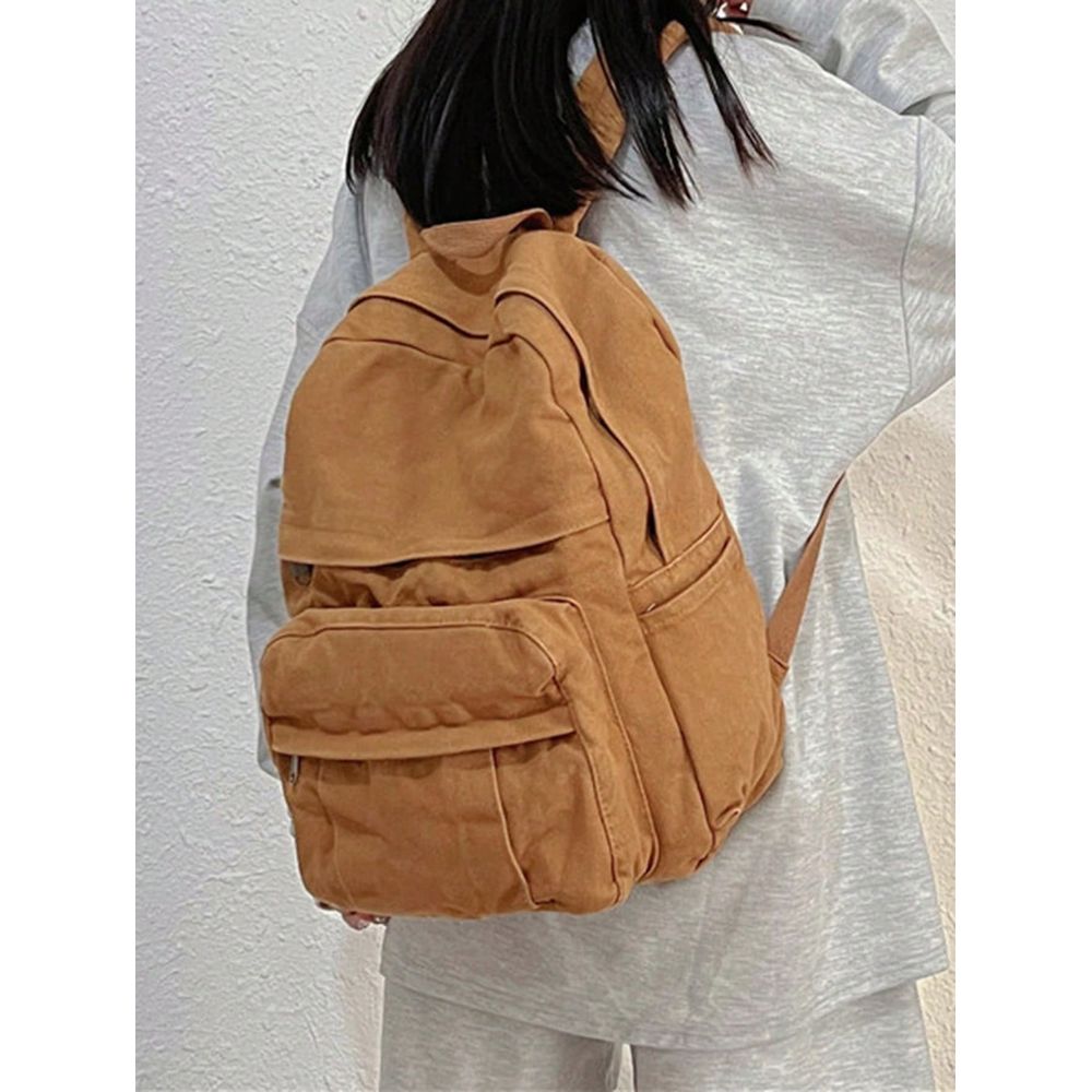 Fashionable Canvas Backpack Fo – Canvas Backpack Casual recenzja i cena
