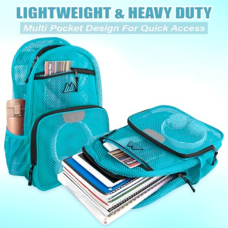 Reflective Mesh School Backpac – School Backpack Teen recenzja i cena
