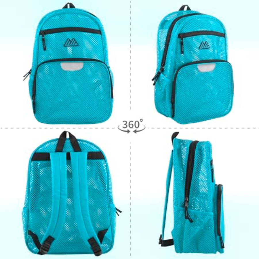 Reflective Mesh School Backpac – School Backpack Teen recenzja i cena