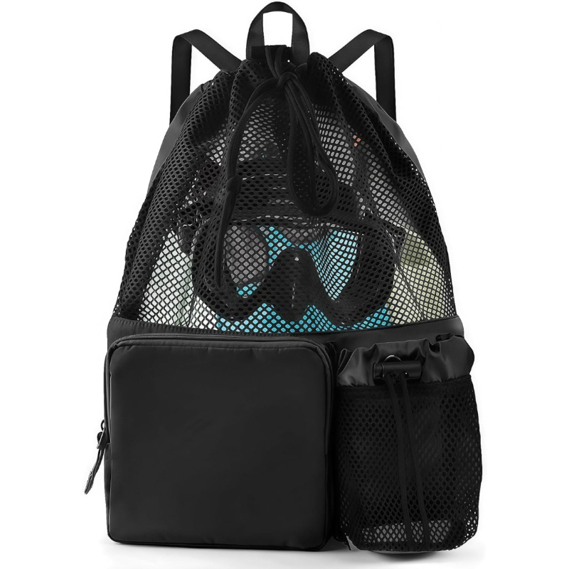 Large Capacity Mesh Drawstring – Drawstring Gym Bag recenzja i cena