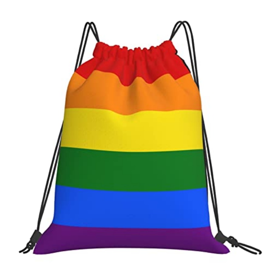 Lgbt Flag Gay Pride Rainbow Un – Drawstring Gym Bag recenzja i cena