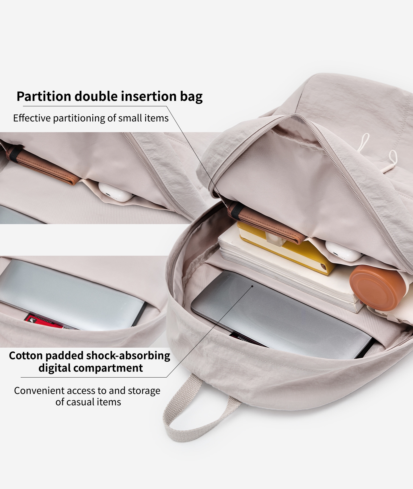 OIWAS Ultra Lightweight and St – Canvas Backpack Casual recenzja i cena