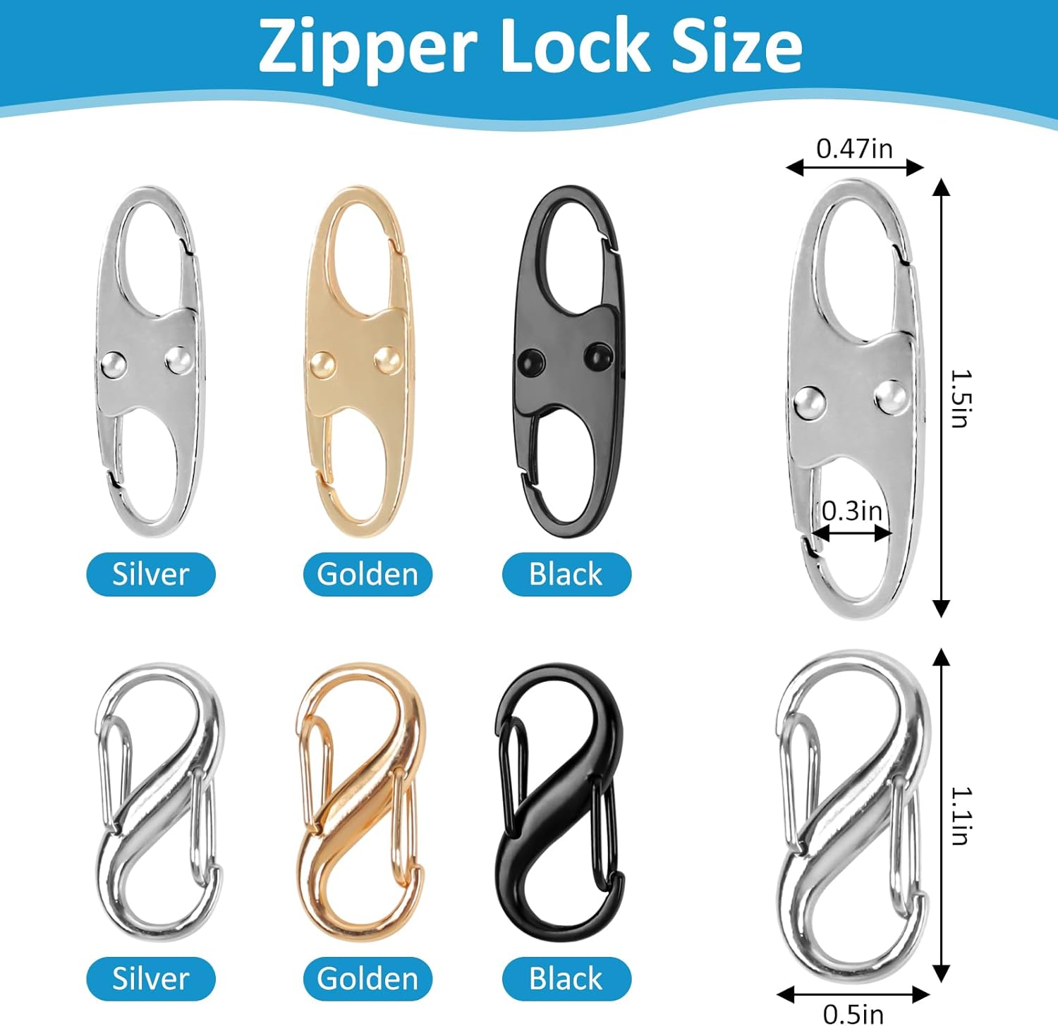 Lock Combo, Total 21PCS Clips  – Backpack Lock Combo recenzja i cena