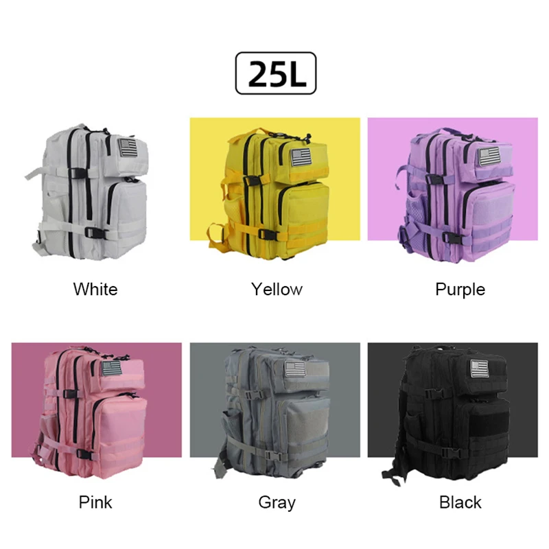 25L/45L 3P Tactical Backpack f – Rucksack Military Style recenzja i cena