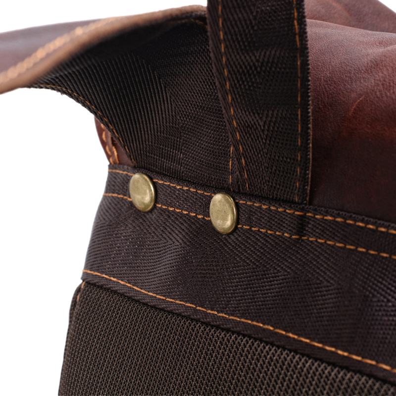 European and American vintage  – Leather Backpack Vintage recenzja i cena