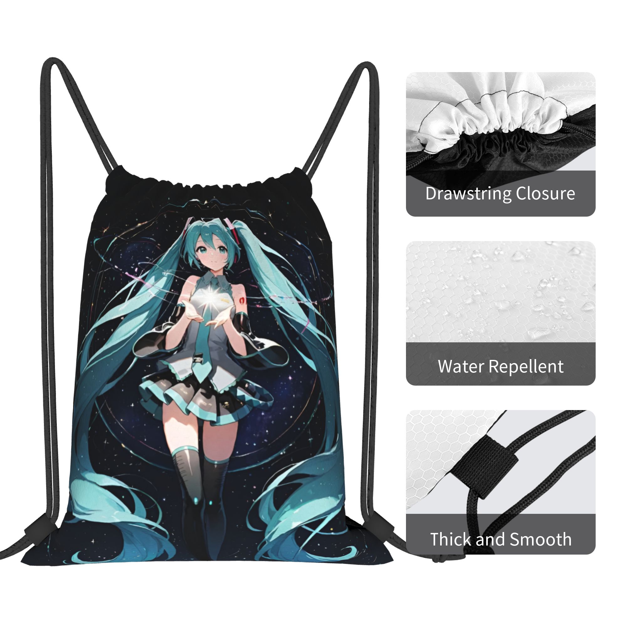 Custom H-Hatsunes Drawstring B – Drawstring Gym Bag recenzja i cena