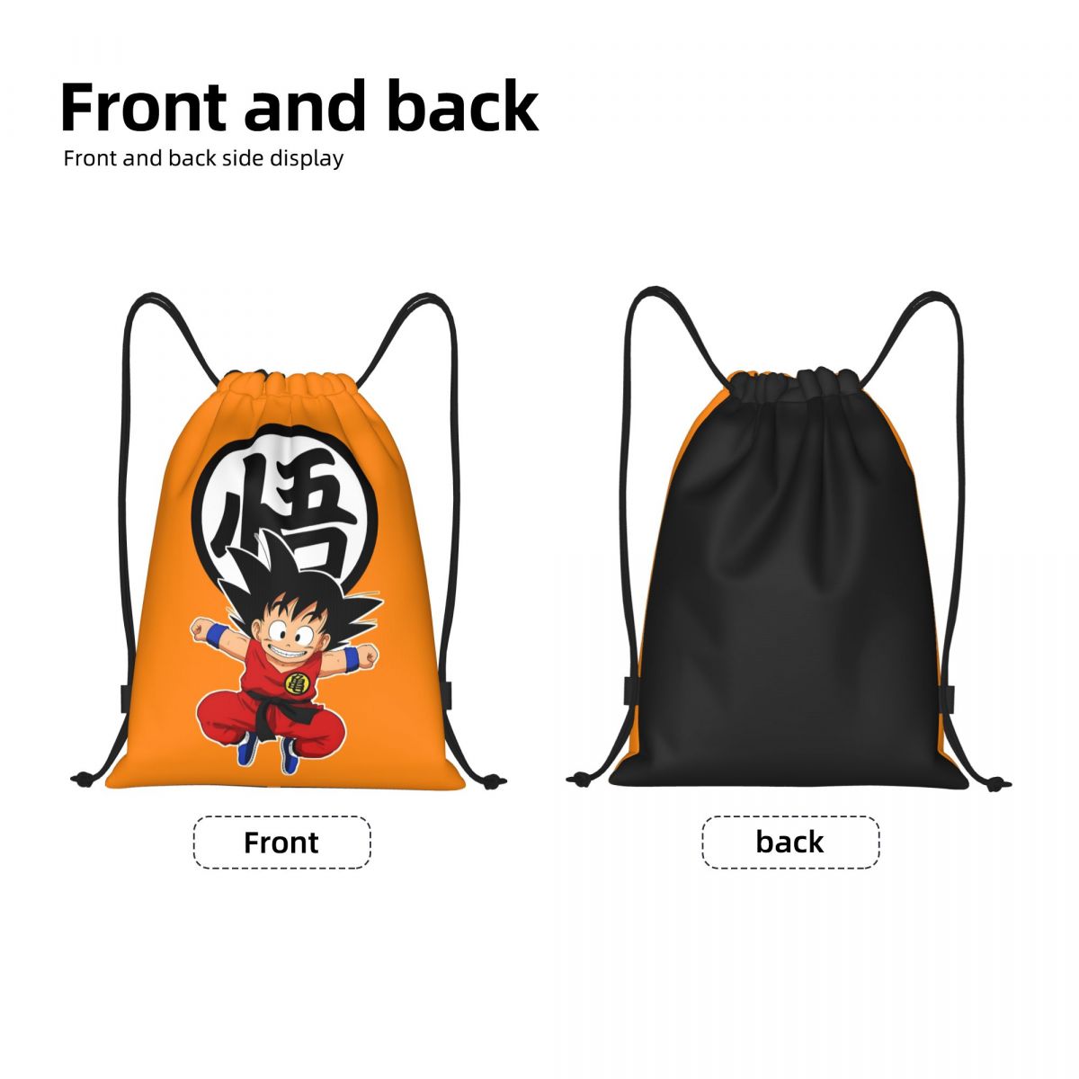 DBZ G-Gokues Cartoon Drawstrin – Drawstring Gym Bag recenzja i cena
