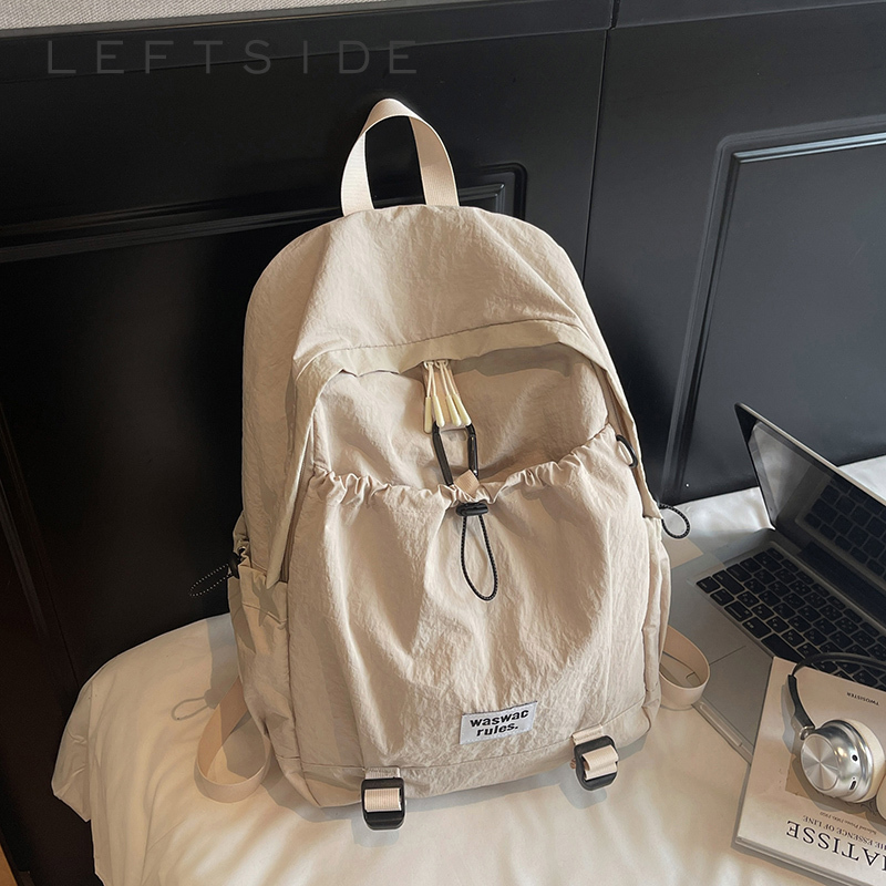 LEFTSIDE Women's Cloth Big Sof – School Backpack Teen recenzja i cena
