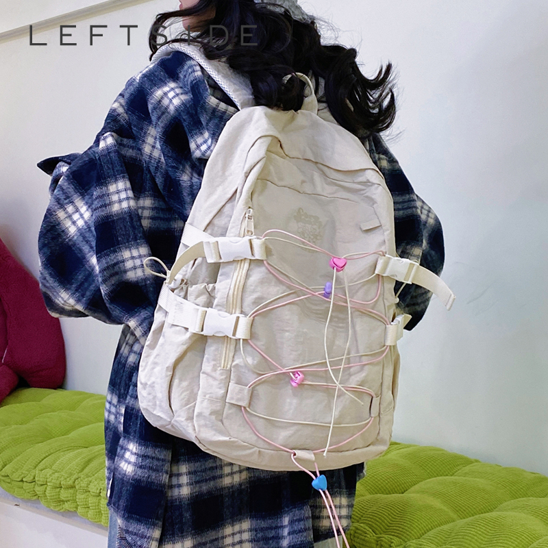 LEFTSIDE Women's Nylon Backpac – School Backpack Teen recenzja i cena