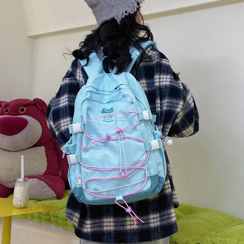 LEFTSIDE Women's Nylon Backpac – School Backpack Teen recenzja i cena